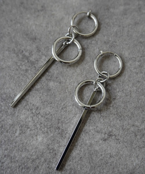 Port（ポート）の「【 ノンホール 】モチーフ デザイン スプリング フープ イヤリング（イヤリング・メンズ・シルバー/シルバー系その他/その他7/その他1/その他2/その他3/その他5/その他8/シルバー系その他2/シルバー系その他4/シルバー系その他6/その他4/シルバー系その他3/シルバー系その他5/シルバー系その他7・FREE）」の20枚目の写真