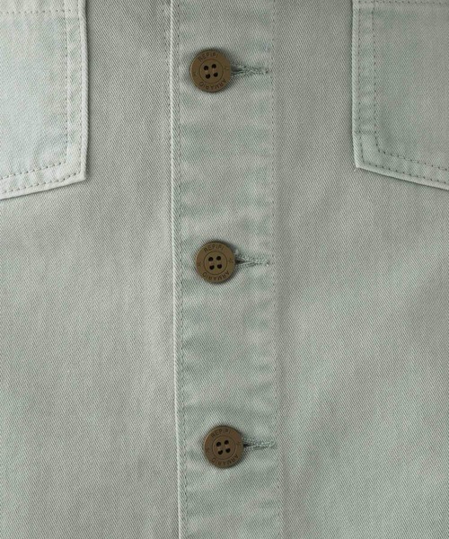 repipi armario（レピピ アルマリオ）の「マエボタンスカパン（スカート・キッズ・ミント/ラベンダー/グリーン系その他/ブルー系その他/アイボリー/ブラック/ブルー系その他2/ケミカルウォッシュ/ホワイト/ブラック系その他・SMALL/MEDIUM/LARGE）」の16枚目の写真