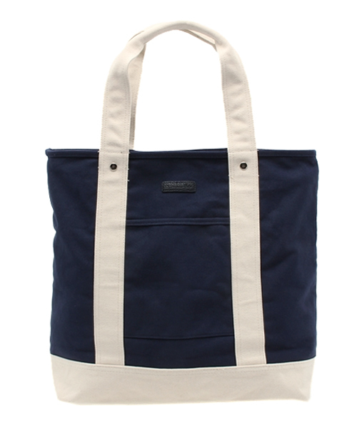 OUTLET（アウトレット）の「【CIAOPANIC TYPY】キャンバストートバッグ（トートバッグ・メンズ・ブラック/ネイビー/ストライプ/ホワイト・FREE）」の3枚目の写真