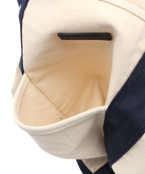 OUTLET（アウトレット）の「【CIAOPANIC TYPY】キャンバストートバッグ（トートバッグ・メンズ・ブラック/ネイビー/ストライプ/ホワイト・FREE）」の9枚目の写真