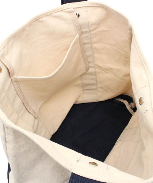 OUTLET（アウトレット）の「【CIAOPANIC TYPY】キャンバストートバッグ（トートバッグ・メンズ・ブラック/ネイビー/ストライプ/ホワイト・FREE）」の10枚目の写真