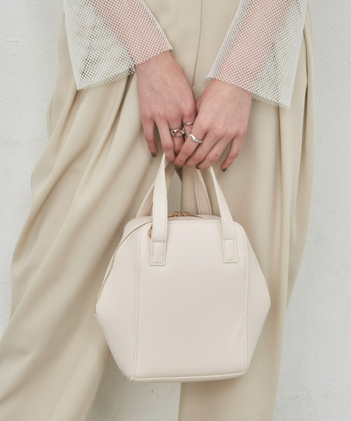 MARY ANN マリーアン 2way ハンドバッグ ショルダーバッグ デニム MIAN ショルダーバッグ バッグ 編み込みハンドル2wayショルダー