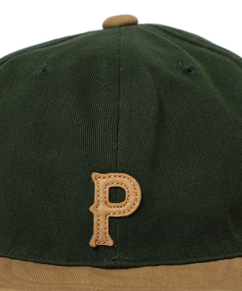 B:MING by BEAMS（ビーミングバイビームス）の「B:MING by BEAMS / 2トーン ワッペン ベースボールキャップ（キャップ・メンズ・ダークグリーン/ネイビー/ナチュラル・FREE）」の10枚目の写真