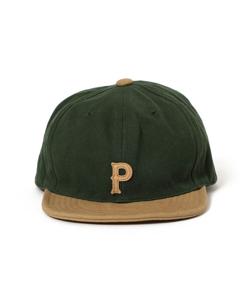 B:MING by BEAMS（ビーミングバイビームス）の「B:MING by BEAMS / 2トーン ワッペン ベースボールキャップ（キャップ・メンズ・ダークグリーン/ネイビー/ナチュラル・FREE）」の11枚目の写真