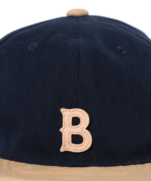 B:MING by BEAMS（ビーミングバイビームス）の「B:MING by BEAMS / 2トーン ワッペン ベースボールキャップ（キャップ・メンズ・ダークグリーン/ネイビー/ナチュラル・FREE）」の15枚目の写真