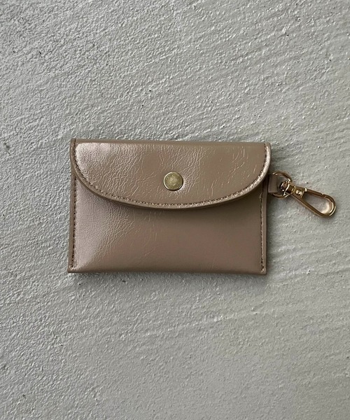 CAPRICIEUX LE'MAGE（カプリシューレマージュ）の「多機能スマホショルダー（ショルダーバッグ・レディース・グレイッシュベージュ/アイボリー/ブラック・FREE）」の20枚目の写真