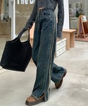 by muni:r(バイ ムニール)の「パンツ(デニムパンツ)」