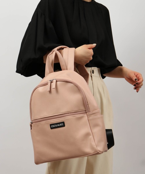 CECIL McBEE（セシルマクビー）の「CECIL McBEE bon voyage リュックサック（バックパック/リュック・レディース・ブラック/ピンク/ホワイト・F）」の17枚目の写真