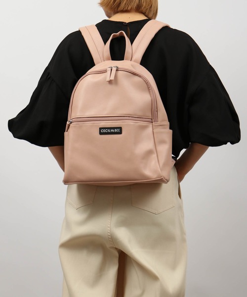 CECIL McBEE（セシルマクビー）の「CECIL McBEE bon voyage リュックサック（バックパック/リュック・レディース・ブラック/ピンク/ホワイト・F）」の15枚目の写真