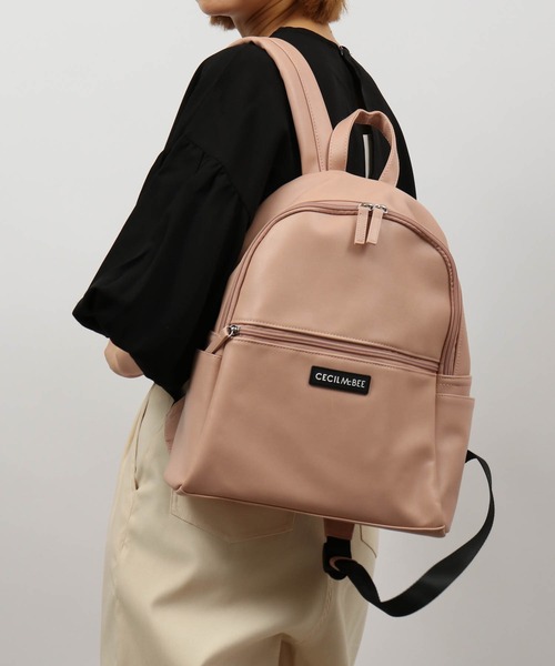 CECIL McBEE（セシルマクビー）の「CECIL McBEE bon voyage リュックサック（バックパック/リュック・レディース・ブラック/ピンク/ホワイト・F）」の16枚目の写真