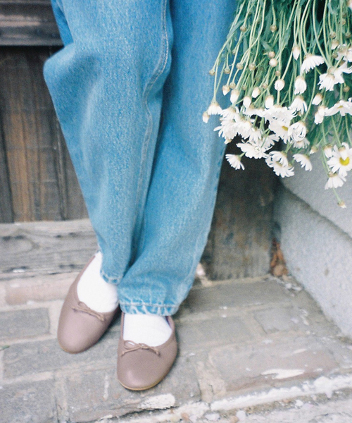 Charles Chaton(シャルルシャトン)の「forever ballet shoes バレエシューズ(バレエシューズ・レディース・ブラック/ブラウン/ホワイト・38/36/37)」の3枚目の写真