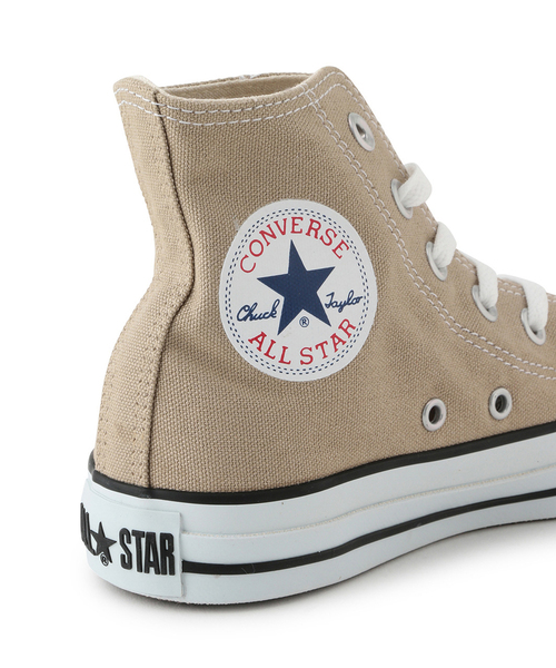 CONVERSE（コンバース）の「【CONVERSE/コンバース】キャンバスオールスターカラーズHI（スニーカー・レディース・ベージュ・23.0cm/23.5cm/24.0cm）」の5枚目の写真