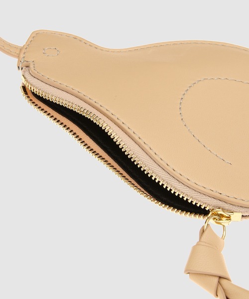 Jil Sander ☆ Rabbit ポーチ / エンボスロゴ レザー ジルサンダー エンボスロゴ レザー製 Rabbitポーチ 財布・小物