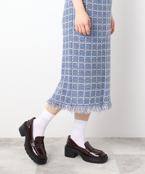 ESPERANZA(エスペランサ)の「エナメルタンクソールローファー(パンプス・レディース・ブラック系1/ブラウン系2・S/M/L/LL)」の1枚目の写真