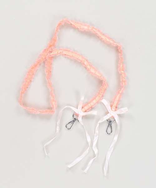 USJ ストラップ リボン フリル セール】【選べるスマホショルダー】付け替え用 フリルリボン