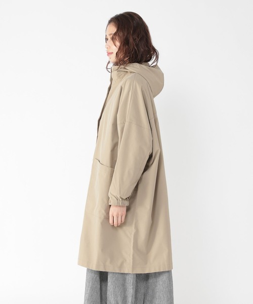 studio CLIP（スタディオクリップ）の「【マシンウォッシャブル/イージーケア】ミリタリーコート（ミリタリージャケット・レディース・ライトブルー/ナチュラル/ベージュ・FREE）」の10枚目の写真