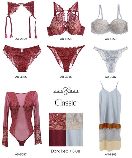 ANNEBRA(アンブラ)の「Classic デコルテメイクブラジャー(ブラジャー・レディース・ライトブルー/ワインレッド・E80/D80/C80/C75/E70/G75/G70/F75/D70/B70/F70/D75/E75/C70/B75)」の12枚目の写真
