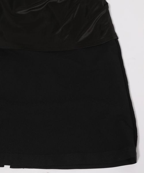 mysty woman（ミスティウーマン）の「【WEB限定】深Vジャンスカ　197899（ジャンパースカート・レディース・アイボリー/ブラック/ベージュ・FREE）」の19枚目の写真