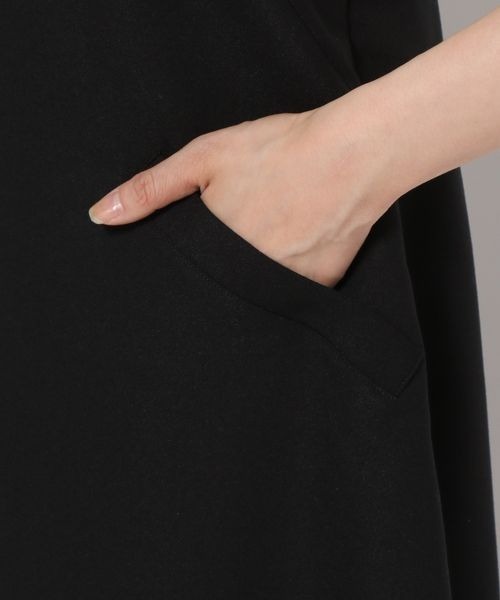 mysty woman（ミスティウーマン）の「【WEB限定】深Vジャンスカ　197899（ジャンパースカート・レディース・アイボリー/ブラック/ベージュ・FREE）」の17枚目の写真