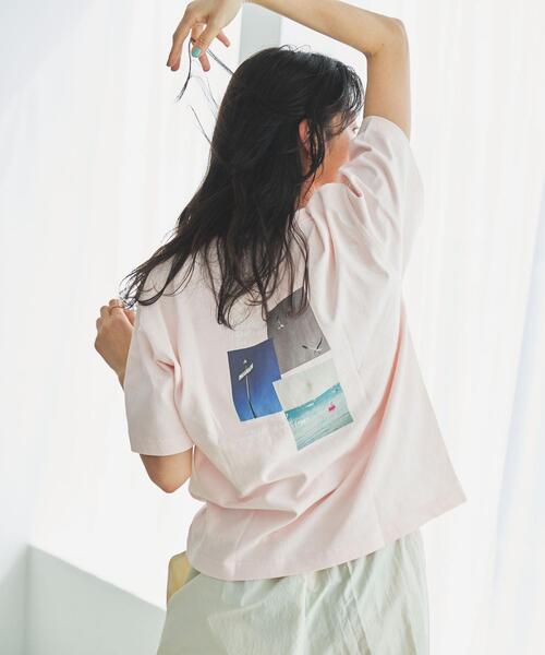 メモリーフォトプリントTシャツ