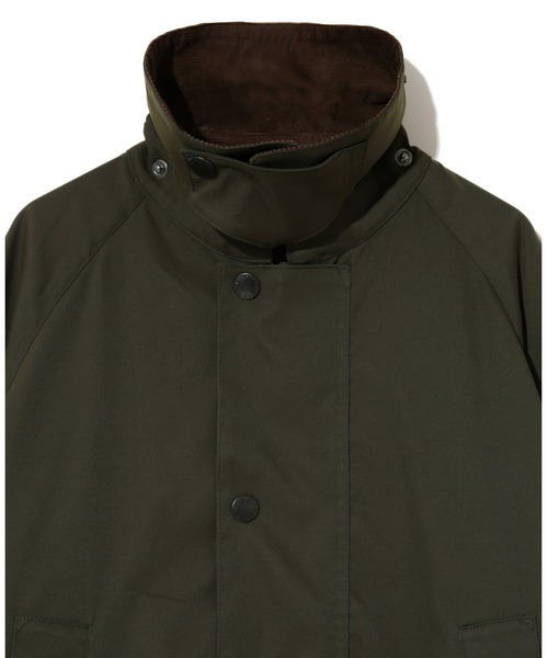 Barbour（バブアー）の「"JAPAN LIMITED"【SNOWDON / スノードン】ライトウェイト ポリエステル ロング コート（ステンカラーコート・メンズ・カーキ/ベージュ/グレー・34/36/38/40）」の7枚目の写真