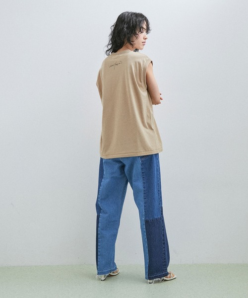 JANE SMITH / JOHN SMITH（ジェーンスミスジョンスミス）の「【Jane Smith】JAMIE MORGAN TALISA SOTO N/S T-SHIRT（タンクトップ・レディース・ホワイト/ベージュ・S）」の10枚目の写真