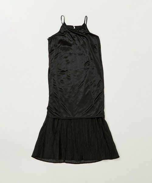 楊柳キャミロングワンピース