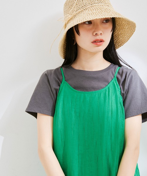 楊柳キャミロングワンピース