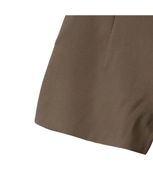 Ada.(エイダ)の「【360度 大人カワイイ】 通年で活躍するトレンドアイテム♪ タック ハイウエスト ポケット付き ベーシック ショートパンツ(その他パンツ・レディース・ブラック/モカ/アイボリー/グレー/ベージュ/ライトグリーン/ピンク/カーキ/ネイビー/ライトベージュ/ライトブルー・S/M/L/XL)」の21枚目の写真