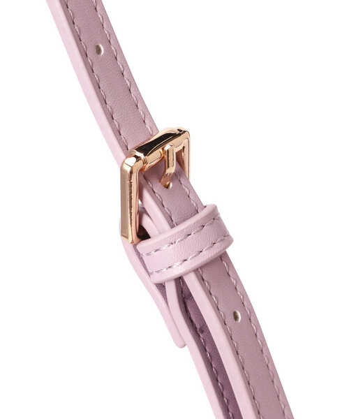 EDIT COLOGNE（エディットコロン）の「メッシュバケットバッグ（ハンドバッグ・レディース・ホワイト系その他/パープル・ﾌﾘ-）」の4枚目の写真