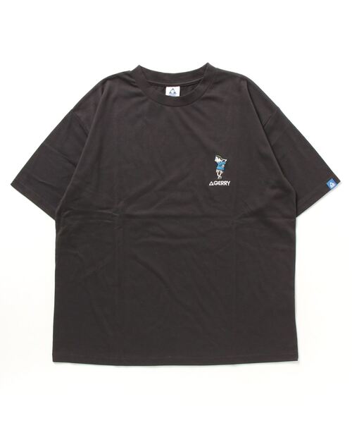 GERRY（ジェリー）の「GERRY 胸刺繍半袖Ｔシャツ（Tシャツ/カットソー・メンズ・ホワイト/グリーン/ブルー/チャコールグレー/その他・X-LARGE/MEDIUM/LARGE）」の3枚目の写真