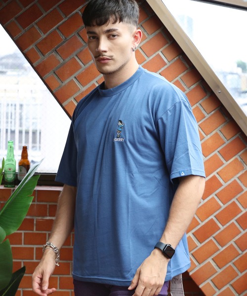 GERRY（ジェリー）の「GERRY 胸刺繍半袖Ｔシャツ（Tシャツ/カットソー・メンズ・ホワイト/グリーン/ブルー/チャコールグレー/その他・X-LARGE/MEDIUM/LARGE）」の10枚目の写真
