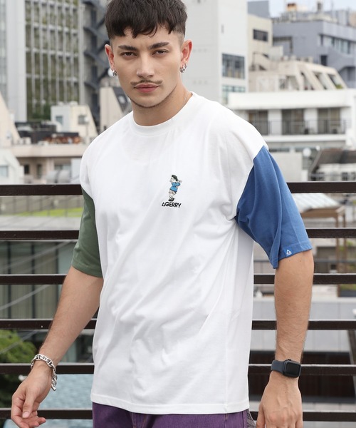 GERRY（ジェリー）の「GERRY 胸刺繍半袖Ｔシャツ（Tシャツ/カットソー・メンズ・ホワイト/グリーン/ブルー/チャコールグレー/その他・X-LARGE/MEDIUM/LARGE）」の19枚目の写真