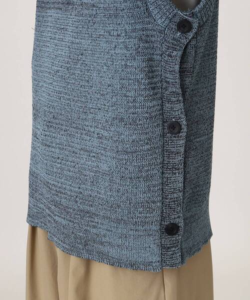 tk.TAKEO KIKUCHI（ティーケータケオキクチ）の「◆アソートデザインニットベスト（ベスト・メンズ・ブラック/ホワイト/ブラック系6/ブルー系6・88/66）」の10枚目の写真