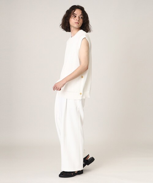 tk.TAKEO KIKUCHI（ティーケータケオキクチ）の「◆アソートデザインニットベスト（ベスト・メンズ・ブラック/ホワイト/ブラック系6/ブルー系6・88/66）」の18枚目の写真