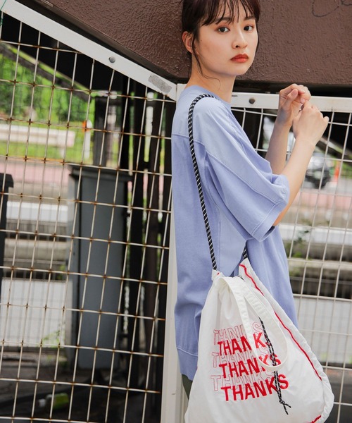 niko and...(ニコアンド)の「オリジナルコード2WAYトートバッグ(トートバッグ・レディース・グリーン/ホワイト/ブラック/グレー・0)」の2枚目の写真