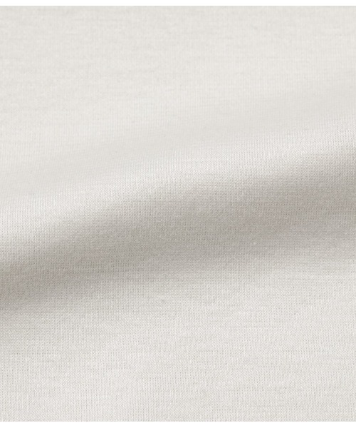 NEWYORKER(ニューヨーカー)の「【接触冷感】コットンポンチ ショルダータックプルオーバー(Tシャツ/カットソー・レディース・アイボリー/ブラック・M/L)」の9枚目の写真