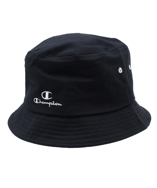 Champion（チャンピオン）の「ユニセックス チャンピオン コットンツイル バケットハット Champion TWILL HAT 1411-10（ハット・メンズ・ホワイト/ブラック/ベージュ/ネイビー・ONE SIZE）」の4枚目の写真