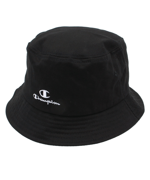 Champion（チャンピオン）の「ユニセックス チャンピオン コットンツイル バケットハット Champion TWILL HAT 1411-10（ハット・メンズ・ホワイト/ブラック/ベージュ/ネイビー・ONE SIZE）」の3枚目の写真