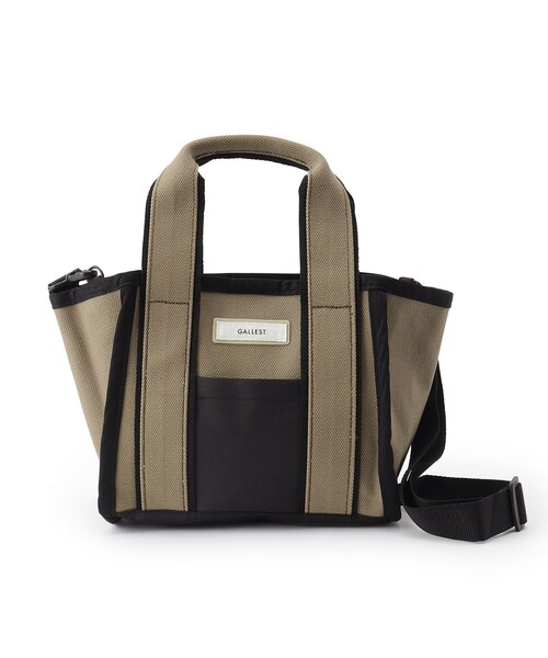 GALLEST（ギャレスト）の「キャンパススモールバッグ（ショルダーバッグ・レディース・ホワイト系/カーキ・00）」の2枚目の写真