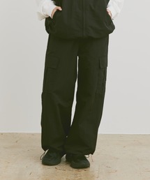 flaner | Loose military nylon cargo pants / ルーズミリタリーナイロンカーゴパンツ(カーゴパンツ)