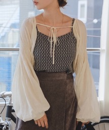 Kastane | シャーリングボレロ(カーディガン/ボレロ)