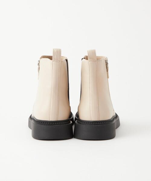 green label relaxing（グリーンレーベルリラクシング）の「サイドジップゴアブーツ 22cm-23cm（ブーツ・キッズ・ナチュラル/ブラック・22cm/23cm）」の12枚目の写真