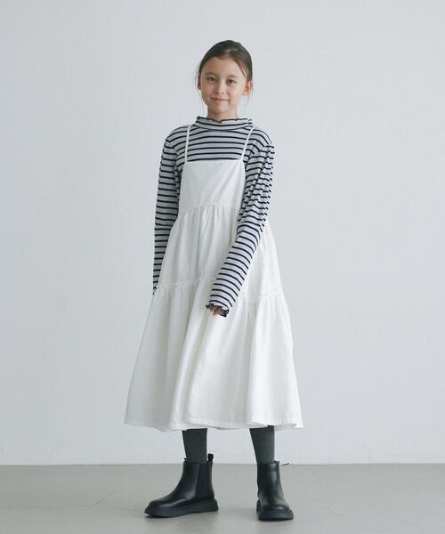 green label relaxing（グリーンレーベルリラクシング）の「サイドジップゴアブーツ 22cm-23cm（ブーツ・キッズ・ナチュラル/ブラック・22cm/23cm）」の14枚目の写真