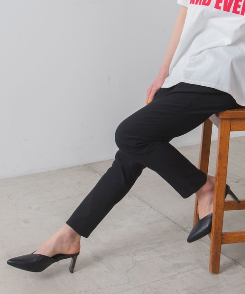 WEGO(ウィゴー)の「WEGO/【WEB限定】ストレッチレギンスパンツ(スウェットパンツ・レディース・ライトベージュ/ブラック/ブルー/ピンク・MEDIUM/LARGE/X-LARGE)」の12枚目の写真