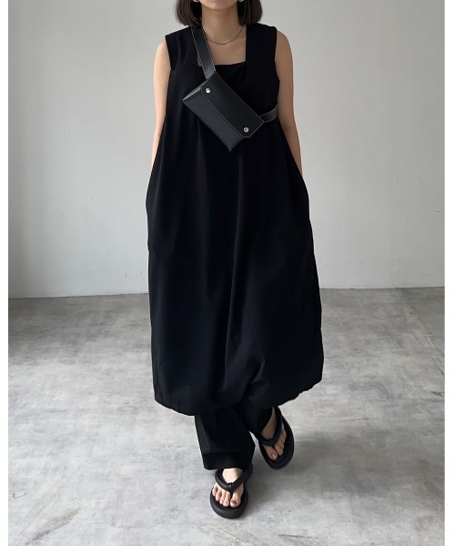 leimn(レイムン)の「2WAY ワンピース(ワンピース・レディース・ブラック・FREE)」の10枚目の写真