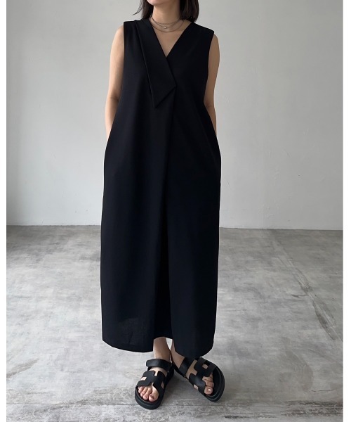 leimn(レイムン)の「2WAY ワンピース(ワンピース・レディース・ブラック・FREE)」の2枚目の写真