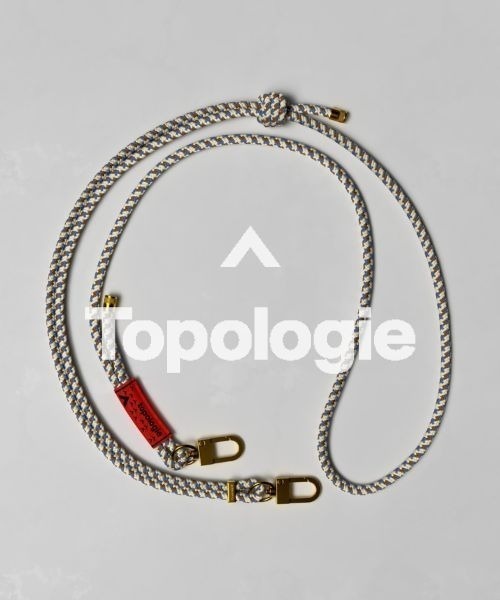 Topologie トポロジー シルバー Topologie/トポロジー Topologie Wares Strap 8.0mm Rope Strap