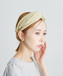 ROPE' PICNIC | リネンライクヘアターバン(ヘアバンド)