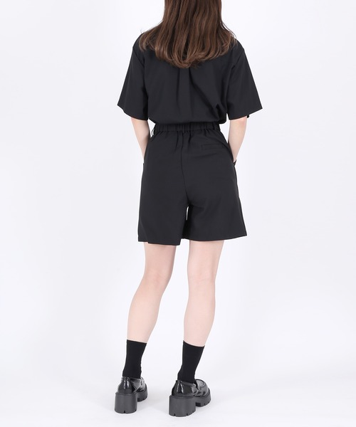 Figments(フィグメンツ)の「タックショートパンツ(その他パンツ・レディース・ブラック/グレー・FREE)」の11枚目の写真